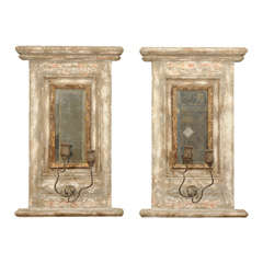 Vintage A pair of wall sconces