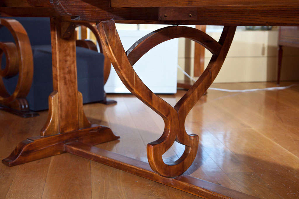 Vigneron style cherry wood table 4