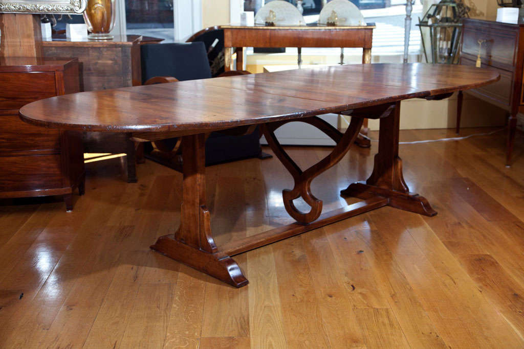 Vigneron style cherry wood table 8