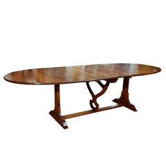 Vigneron style cherry wood table