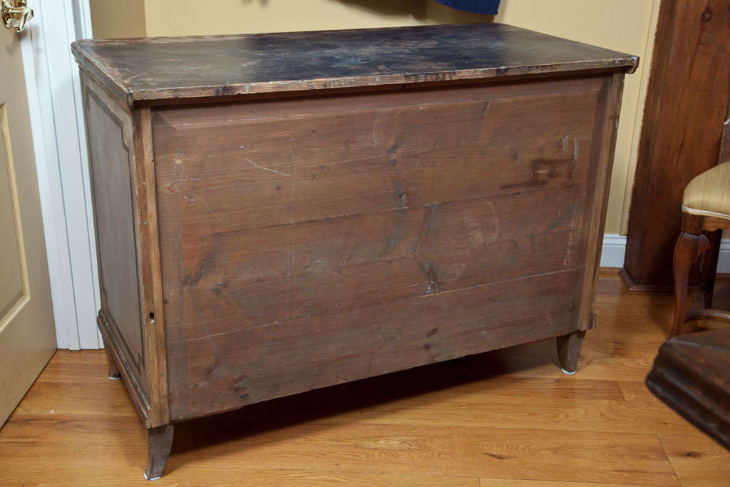 Large early 19th century  Continental Painted  Chest of Drawers 2