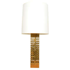 Max Sauze brass lamp