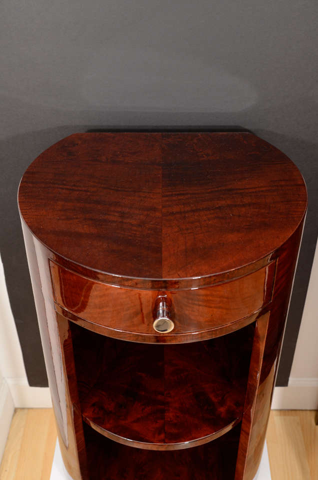 American Machine Age Art Deco Nightstands