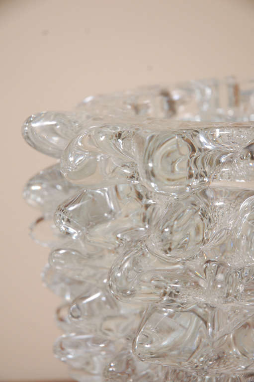 spiky murano vase