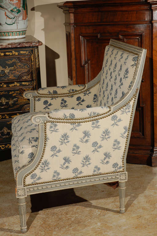 Bronze 19th Century French, Marquis Chair