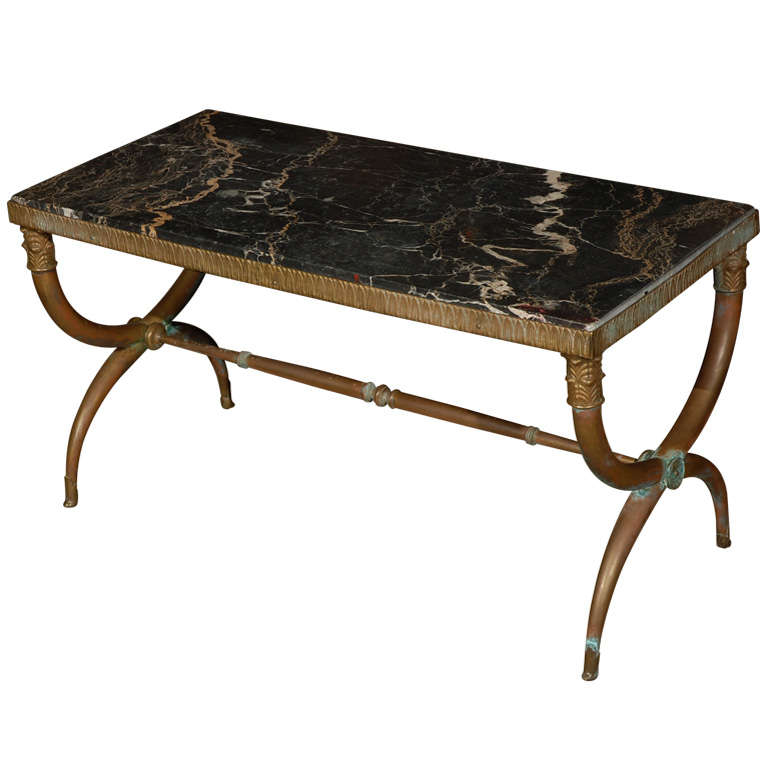 Vintage, RomanStyle Coffee Table at 1stDibs roman style coffee table