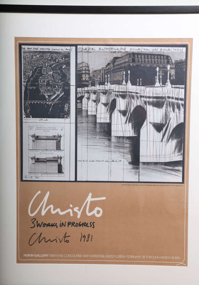 Framed Christo Poster