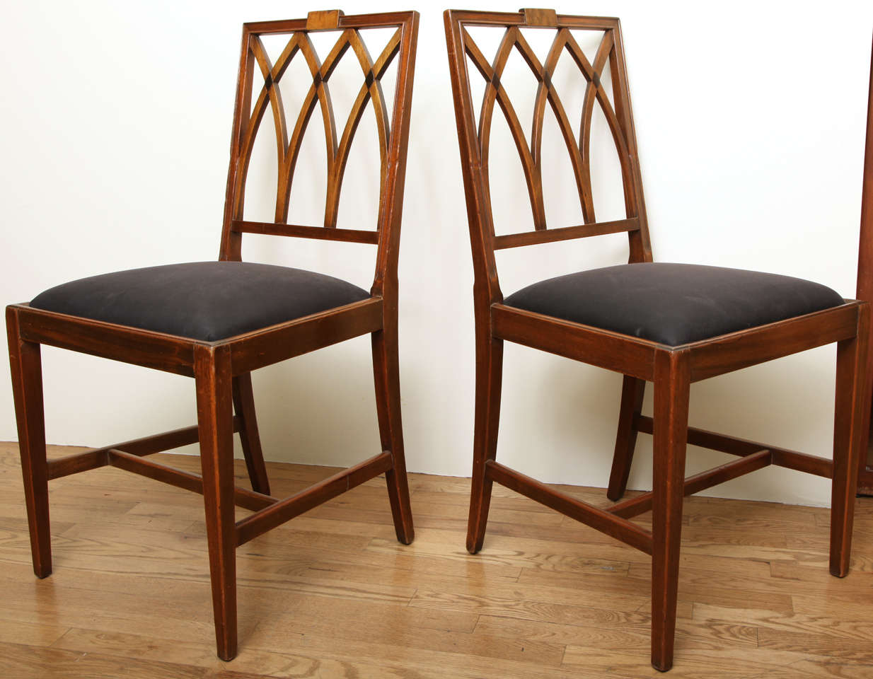 Pair of Berkey and Gay Mahogany Side Chairs For Sale at 1stDibs gay