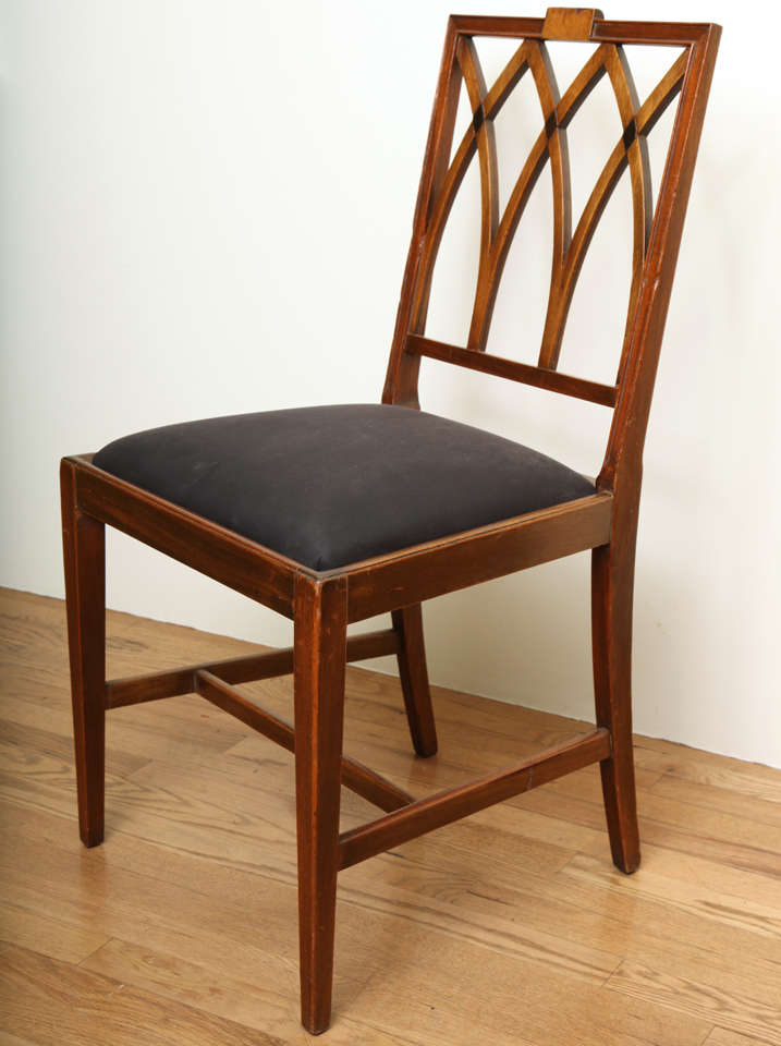 Pair of Berkey and Gay Mahogany Side Chairs For Sale at 1stDibs gay