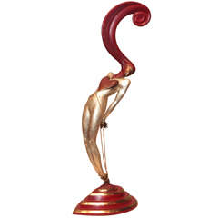 Erte' Limited Edition Bronze Sculpture "L'Amour"