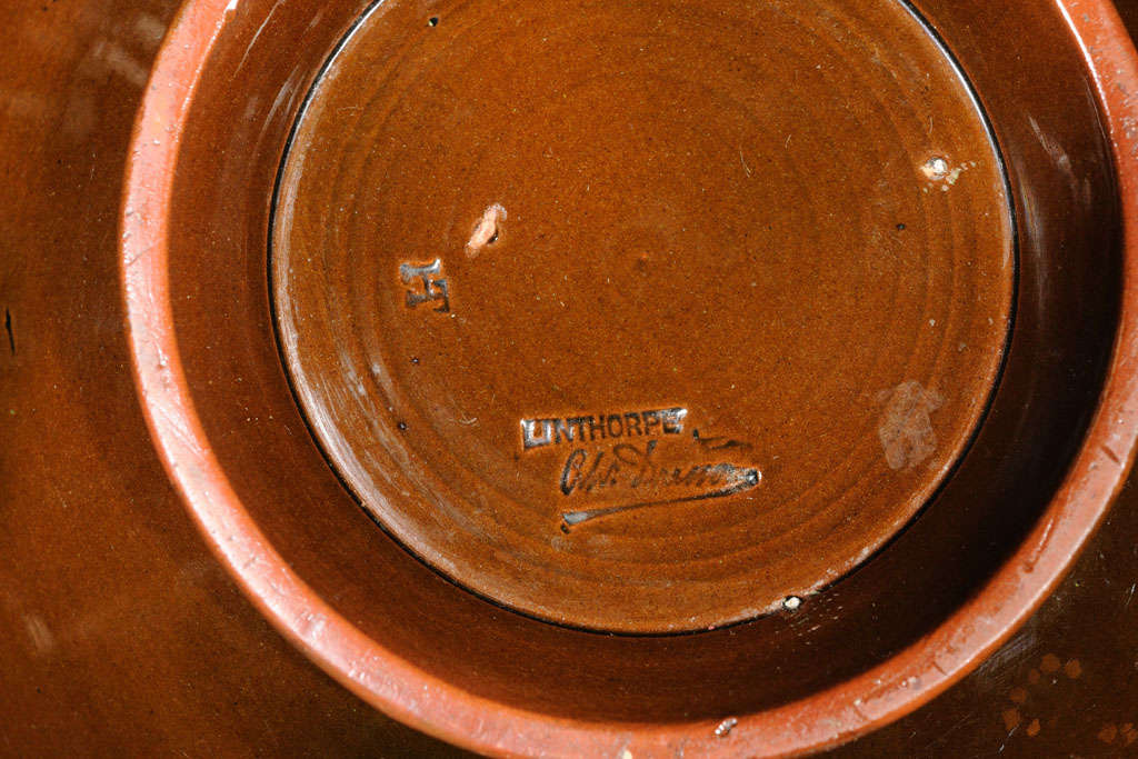 Rare Christopher Dresser ceramic bowl For Sale 1