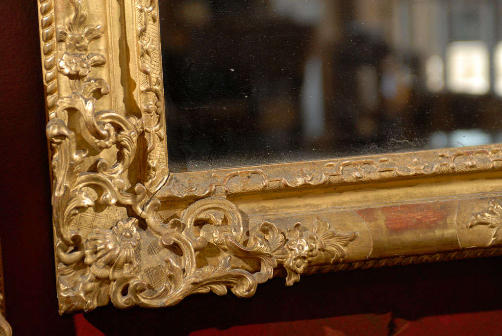 Period Regence' Water Gilt Mirror For Sale 1