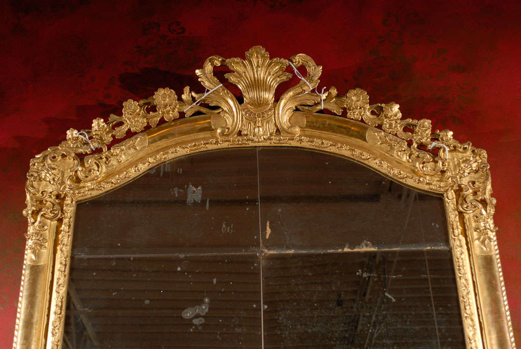 Period Regence' Water Gilt Mirror For Sale 2
