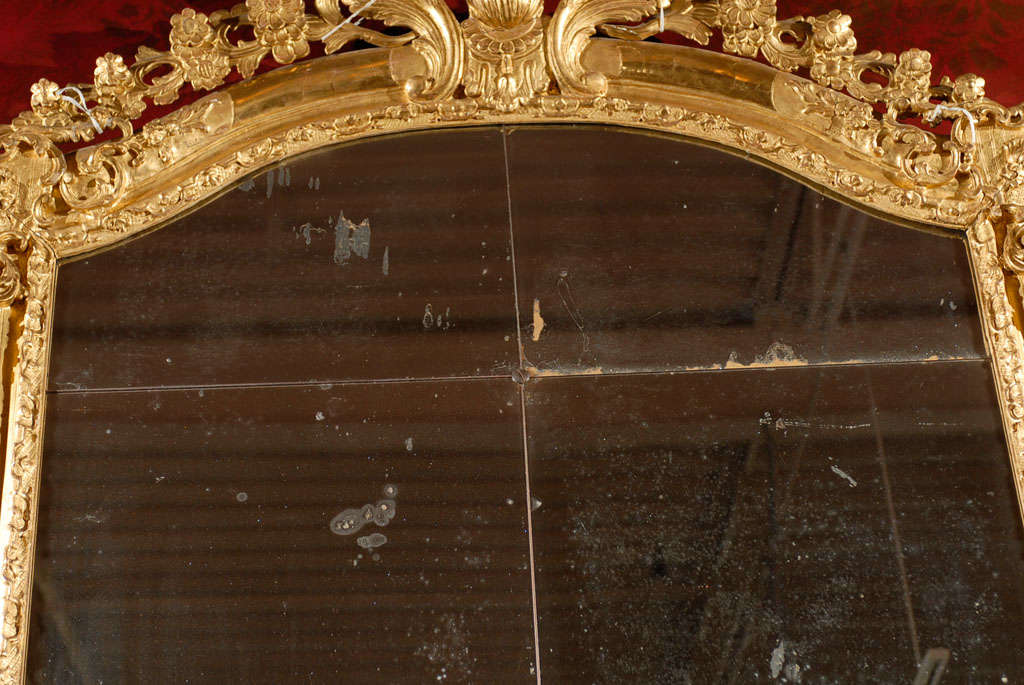 Period Regence' Water Gilt Mirror For Sale 3