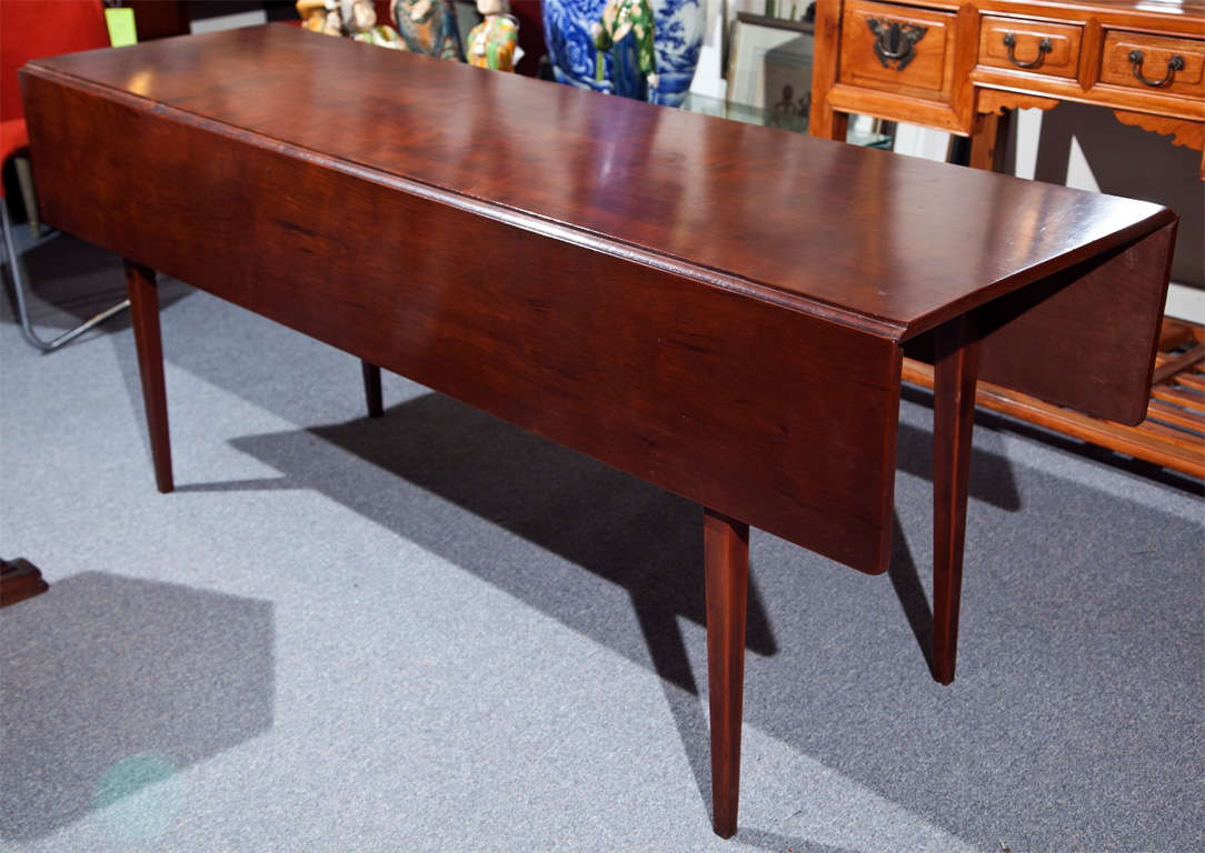 Cherry Wood Dining Table with Drop leaf 2