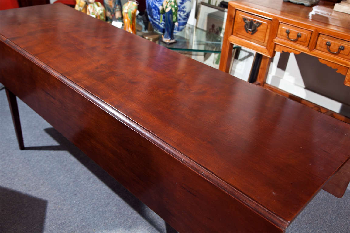Cherry Wood Dining Table with Drop leaf 3