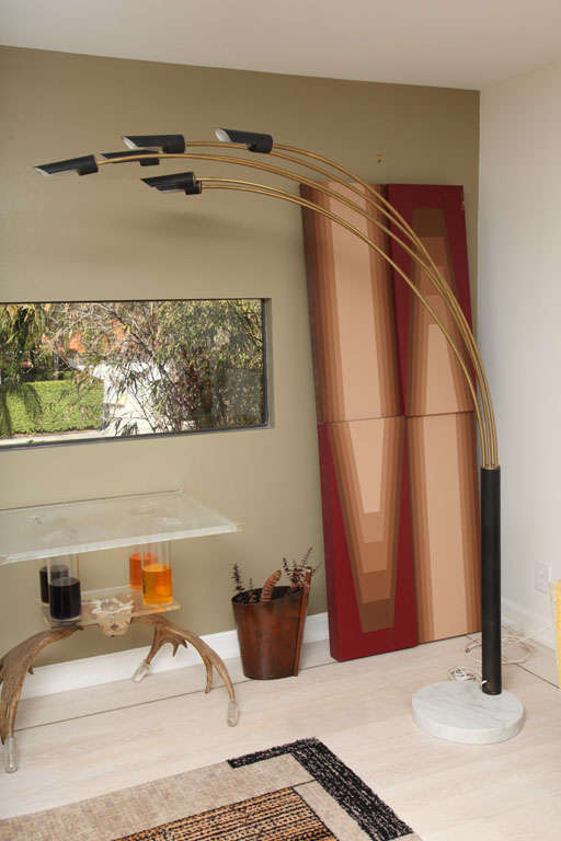 Mid Century Arc Light