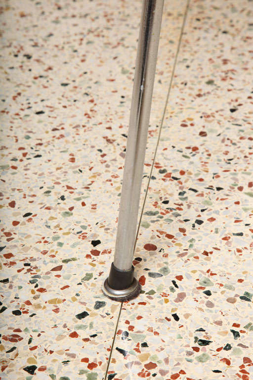 Chrome Great Early Eames DTM10 Folding Table