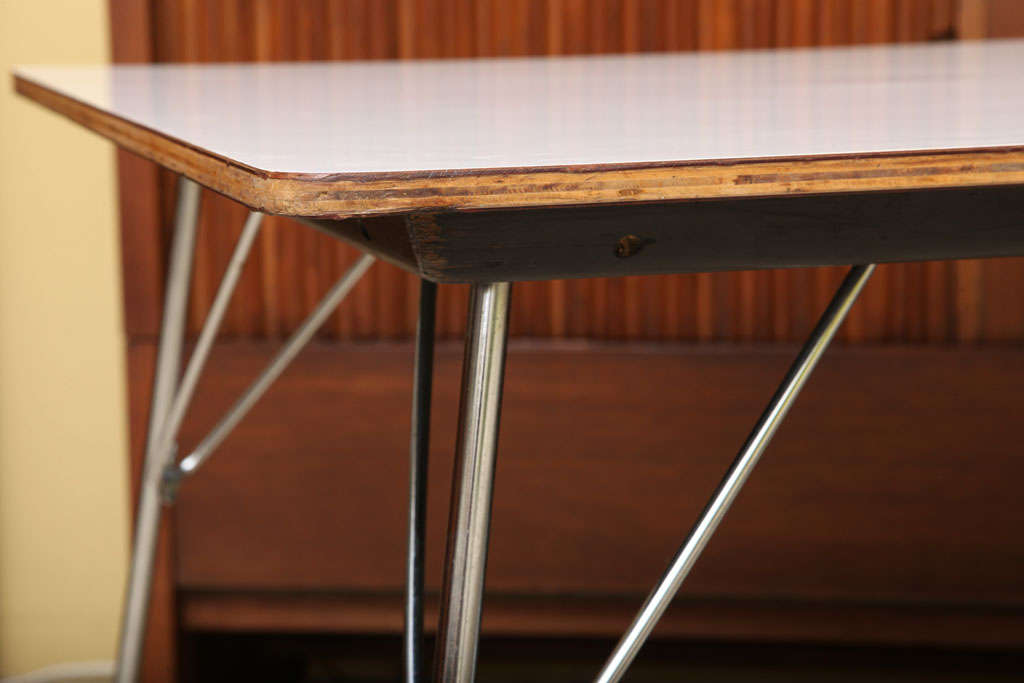 Great Early Eames DTM10 Folding Table 1
