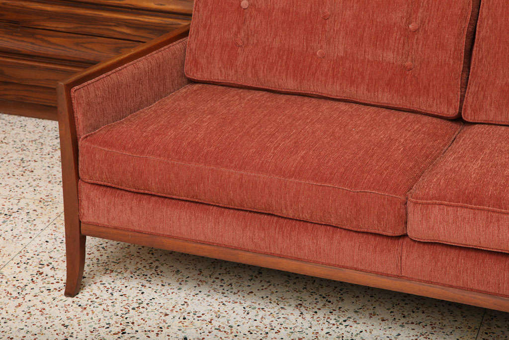 American Grand Modern Robsjohn-Gibbings Style Sofa
