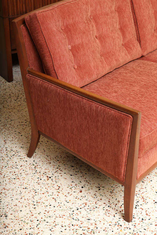 Mid-20th Century Grand Modern Robsjohn-Gibbings Style Sofa
