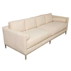 Vintage Smart Florence Knoll Style Sofa by ICF