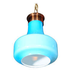 Cased Glass Hanging Fixture