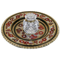 Antique A Boulle Inkstand