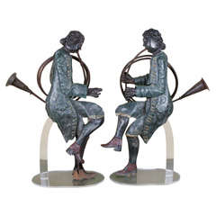 A Pair Of 18th Century Musicians