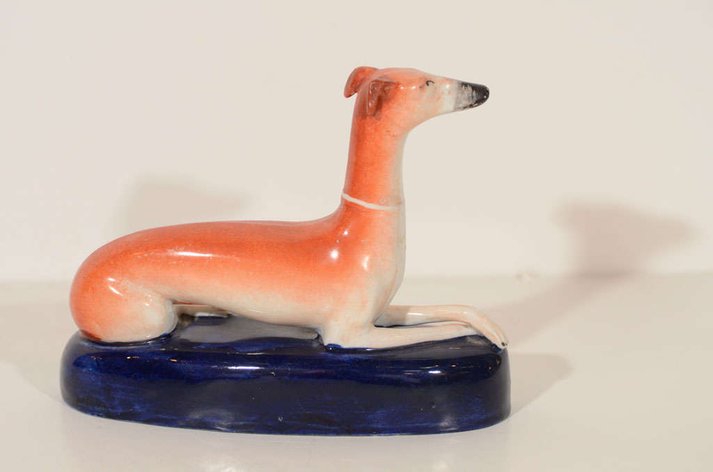 staffordshire whippet figurines