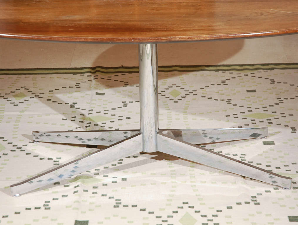 A Florence Knoll Rosewood Dining Table