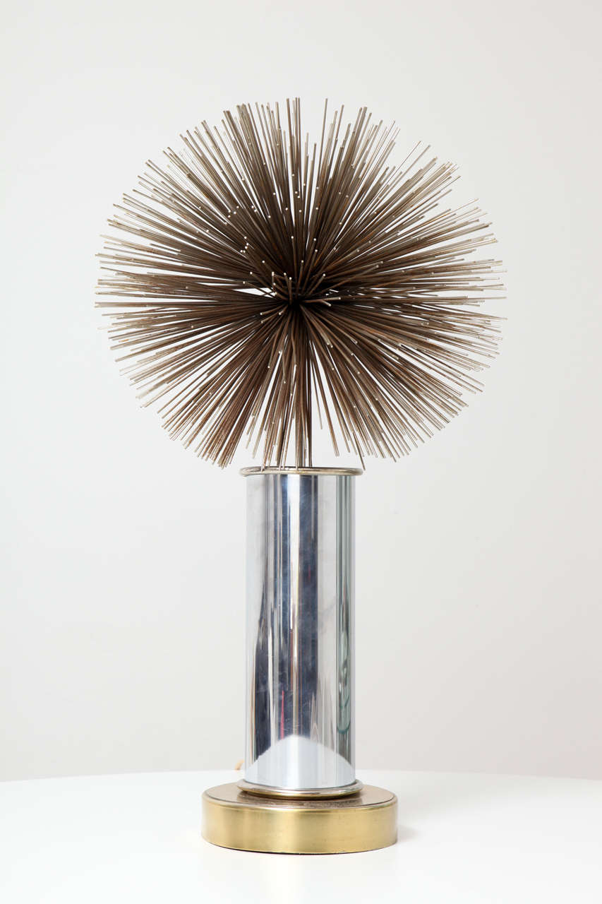 Spiky Pom Pom Lamp by C. Jere