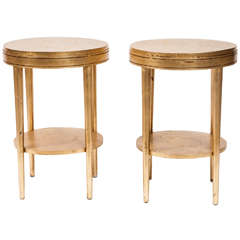 Pair of Giltwood Side Tables