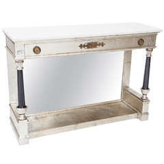 Weiman Silvered Console Table