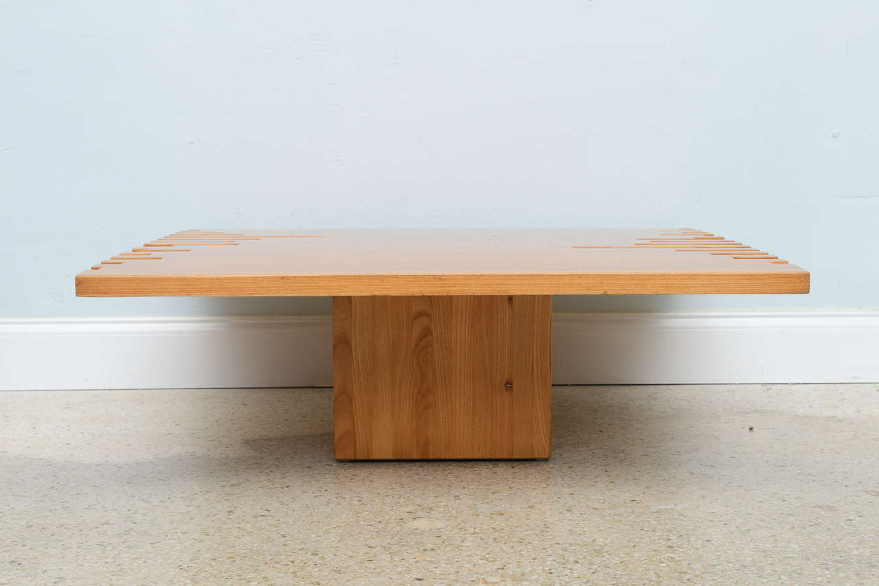 Italian Modern Low Table, Giovanni Michelucci For Sale 4