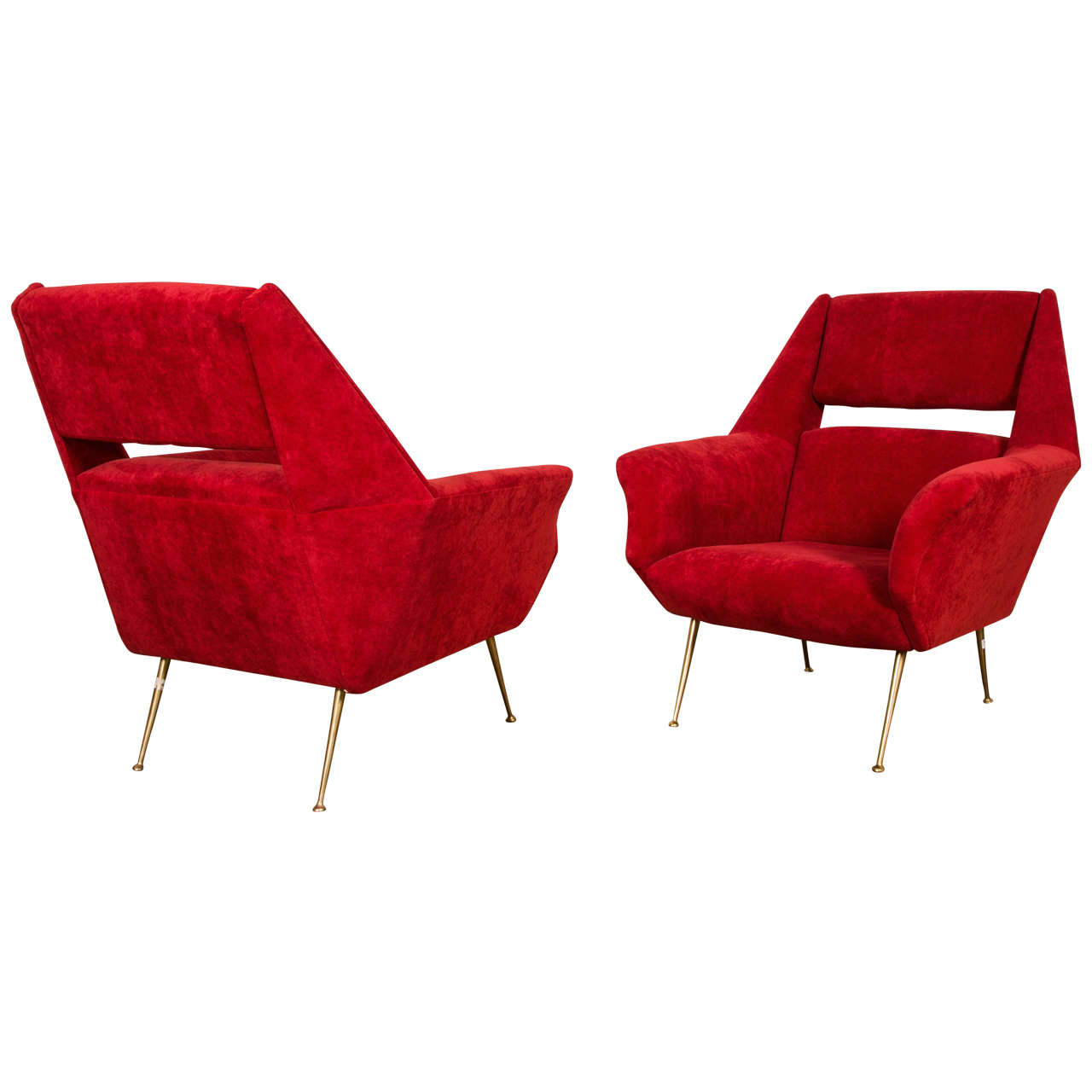 Pair of Armchairs, Italy, 1960