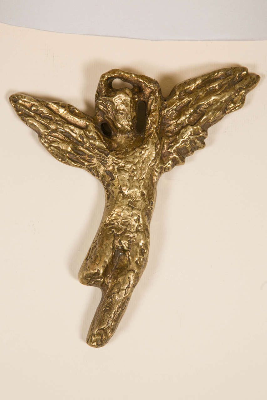 Mid-20th Century Pair of Bronze 