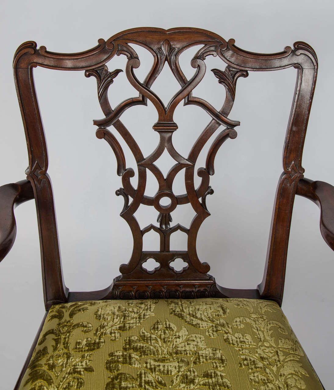British Set of Six 19th Century Centennial Dining Chairs For Sale