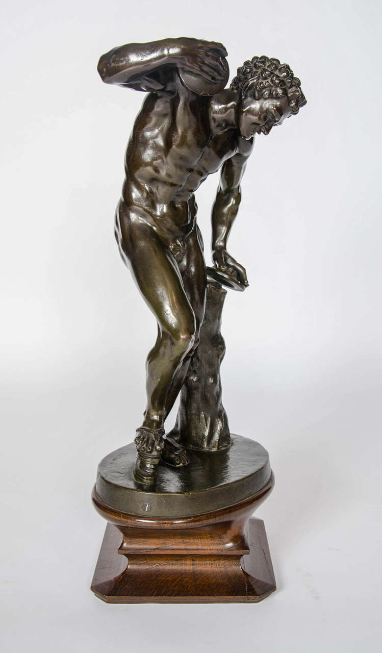 Dancing Faun Bronze Sculpture 2