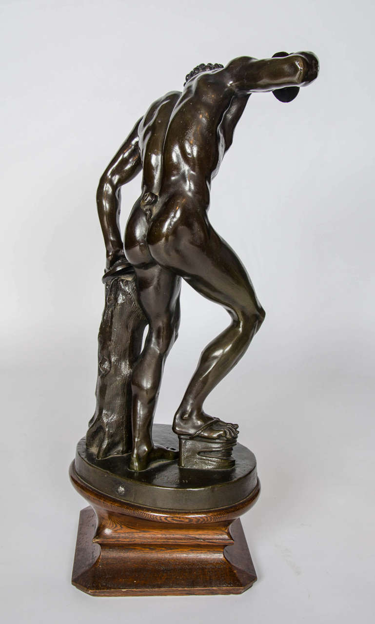 Dancing Faun Bronze Sculpture 4
