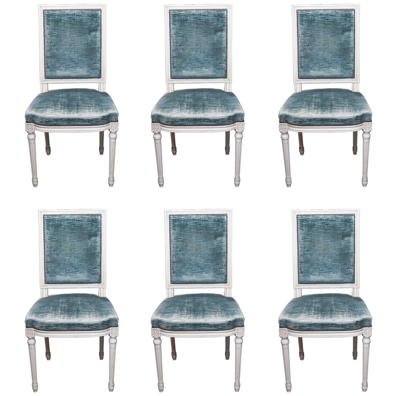 Set of six Louis XVI Dining chairs