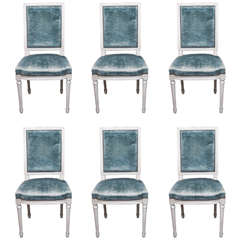 Set of six Louis XVI Dining chairs