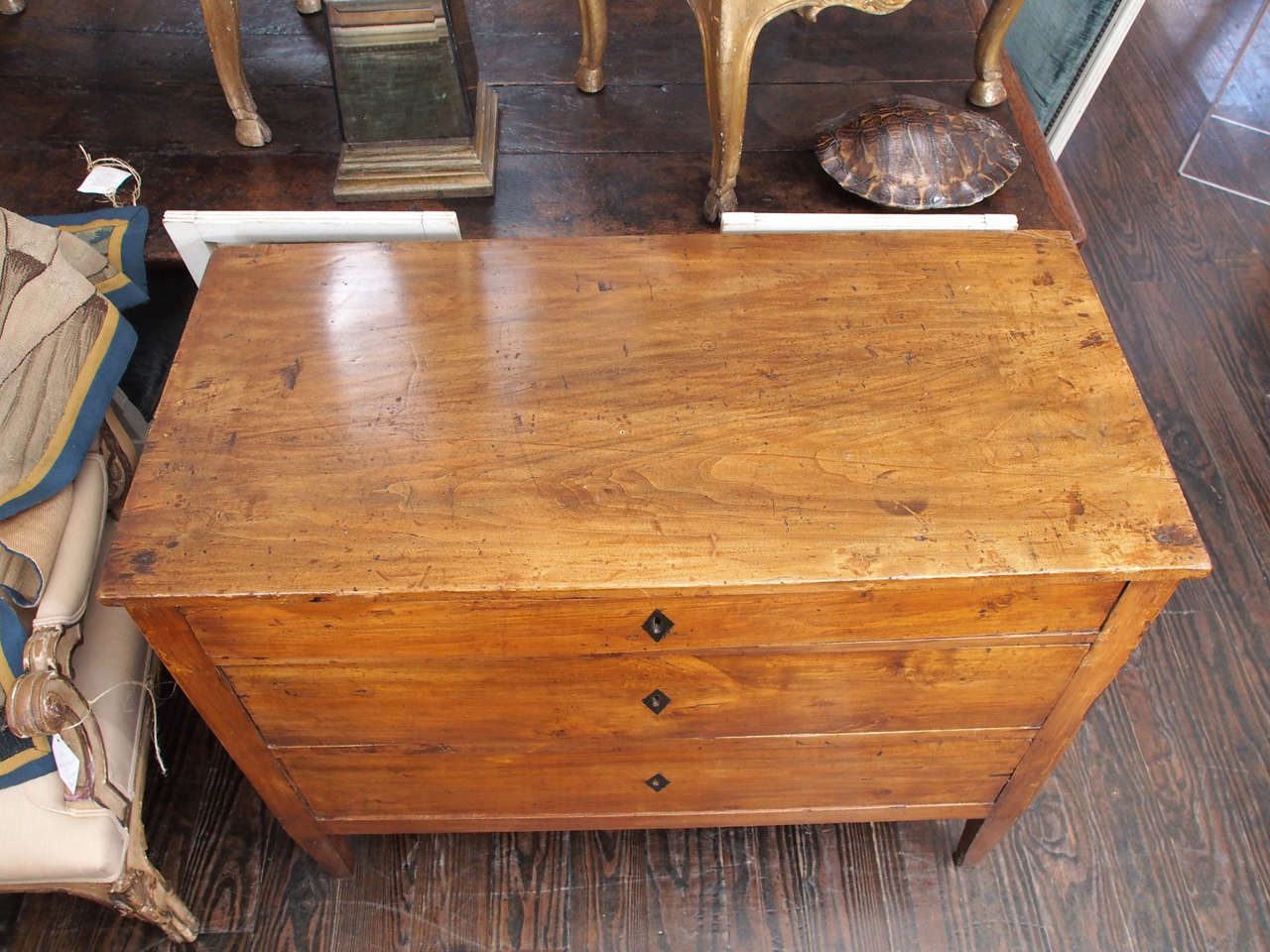 French Directoire Fruitwood 18th century commode In Good Condition In New Orleans, LA