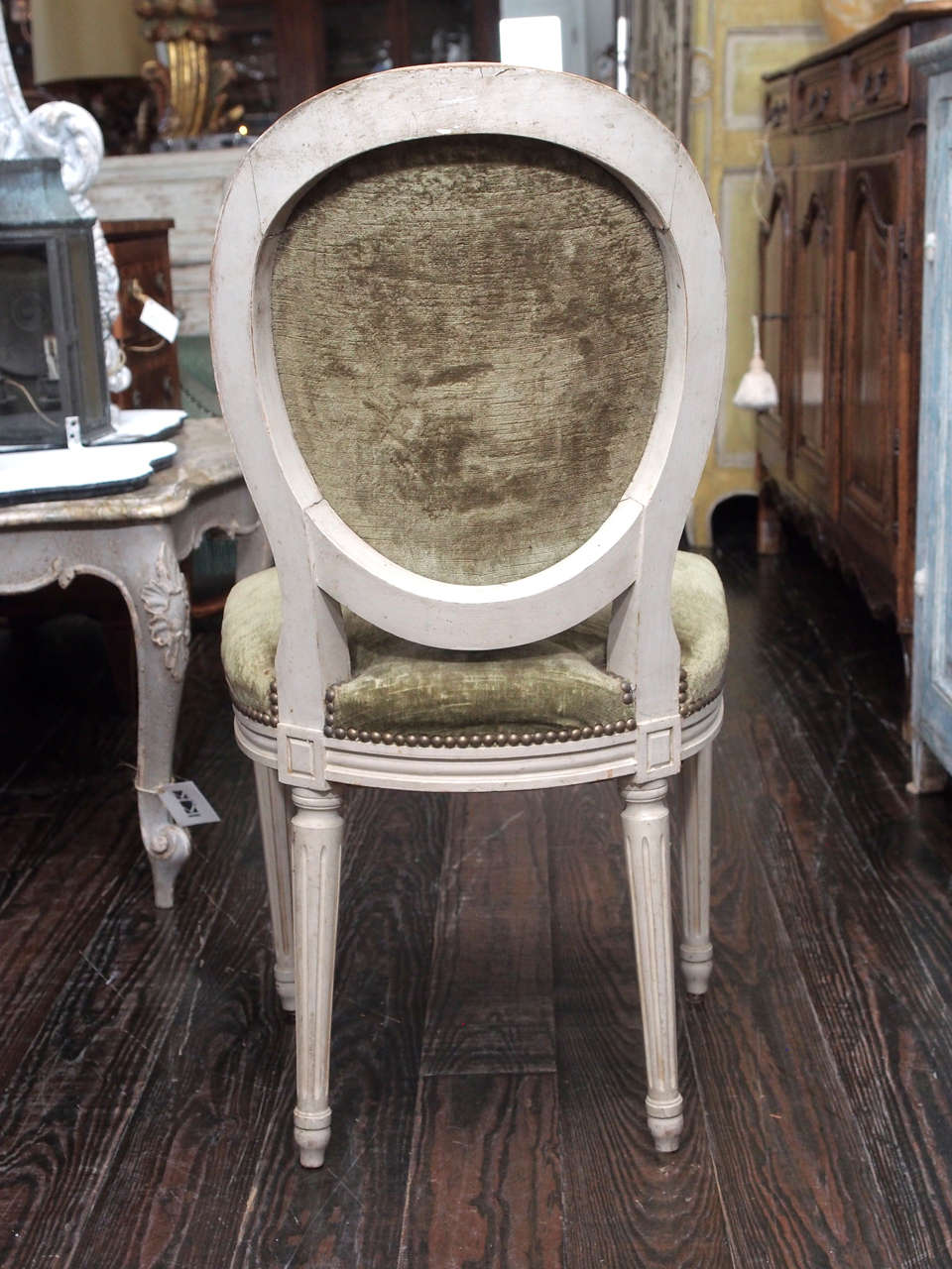 Set of eight Louis XVI Dining chairs 3