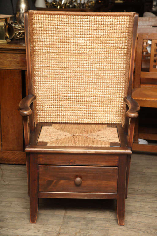 British Orkney Chair With Drawer