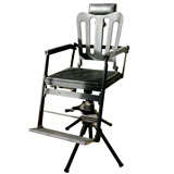 Used 19th C. Cast-iron Portable Dentists Chair