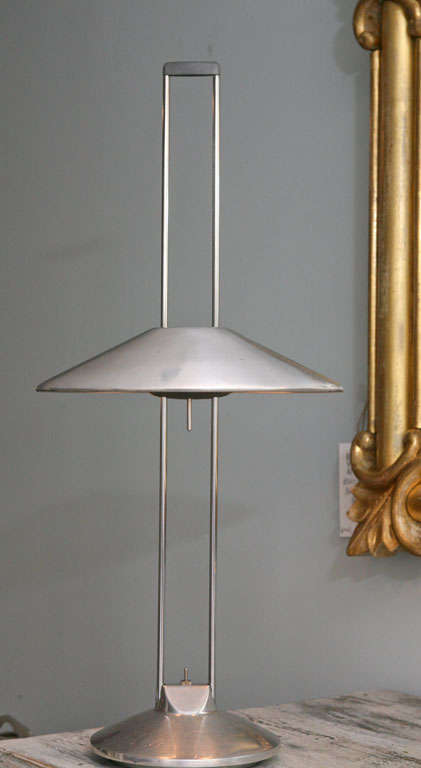 This beautifully designed adjustable Table Lamp designed by Jorge Pensi for B. Lux
It is a Low Intensity illumination with a Toggle switch