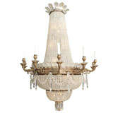 A Large Scale French Neo Classic Design Montgolfier Chandelier