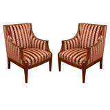 Mahogany Upholstered Chair