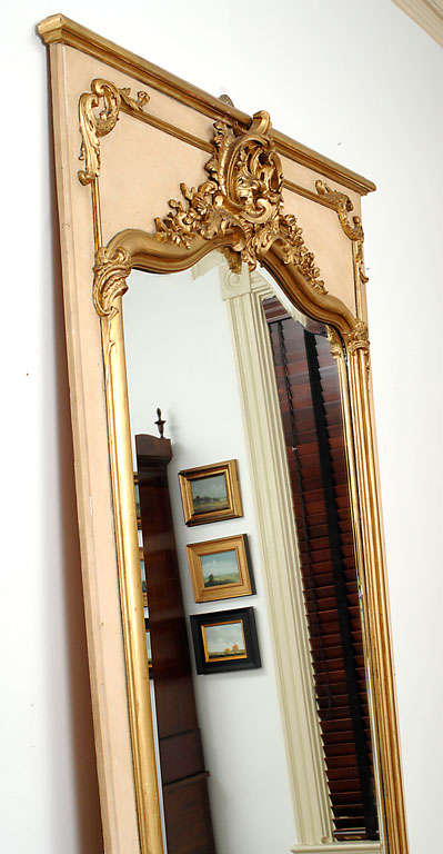 19th Century Louis XV Style Trumeau (Mirror)